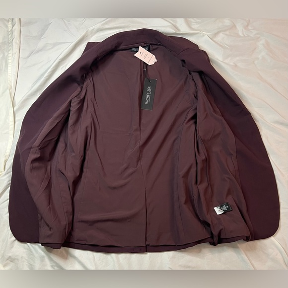 NWT Rachel Zoe Purple Sleeveless Blazer - Picture 4 of 6